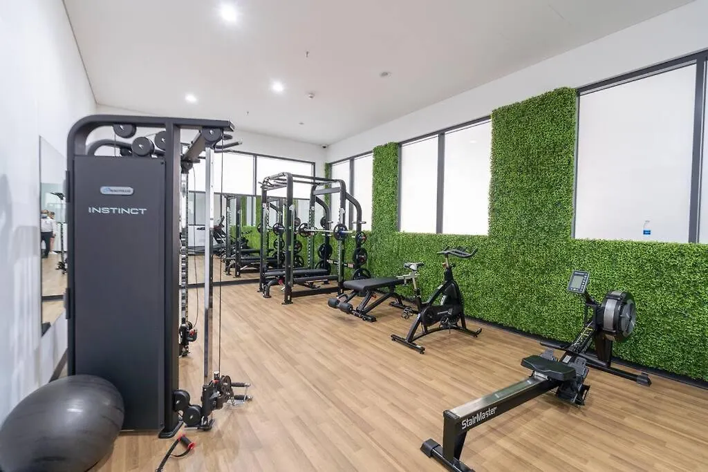 Tropical Loft With Working Station In Jvc Apartment Dubai